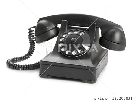old telephone with rotary dial old telephone with rotary dial 122205831