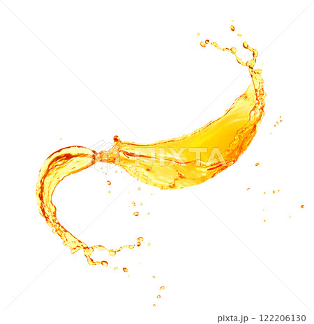 orange splash on white background orange splash on white background 122206130