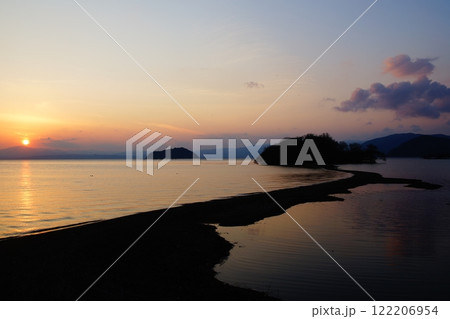 琵琶湖水位低下 琵琶湖水位低下 122206954