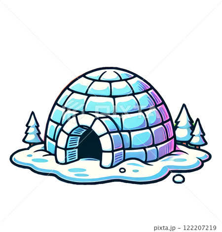 氷のかまくら 122207219