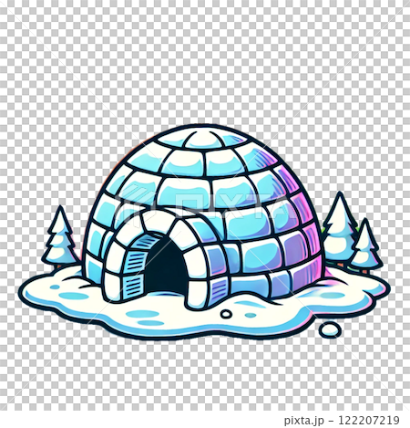 氷のかまくら 122207219