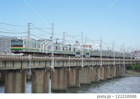 東海道本線　茅ヶ崎－平塚　JR東日本　E231系1000番台　K-31編成（国府津） 122210088