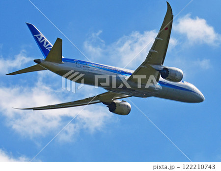 ANAB787-9離陸上昇 ANAB787-9離陸上昇 122210743