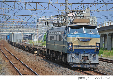東海道本線　平塚　JR貨物　EF66-27（吹田） 122212898