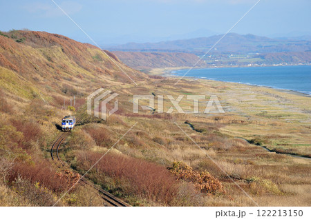 日高本線　富川－日高門別　JR北海道　キハ40-351（苫小牧） 122213150