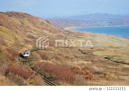 日高本線　富川－日高門別　JR北海道　キハ40-351（苫小牧） 122213151