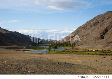 Altai Tavan Bogd National Park landscape, Mongolia Altai Tavan Bogd National Park landscape, Mongolia 122213411