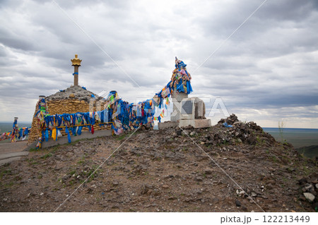 Sajnsand buddhist monastery, Gobi region,Mongolia. Khamariin Khiid Monastery 122213449