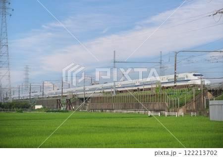 東海道新幹線　新横浜－小田原　JR東海　700系　C42編成（東京）　のぞみ　ひかり　こだま 122213702