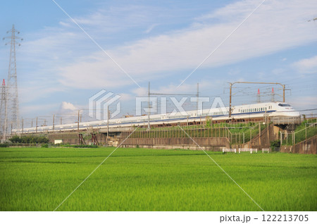 東海道新幹線　新横浜－小田原　JR東海　700系　C編成（東京）　のぞみ　ひかり　こだま 122213705