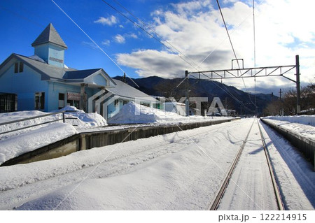 雪国・南会津… 雪景色の【会津荒海駅】 雪国・南会津… 雪景色の【会津荒海駅】 122214915