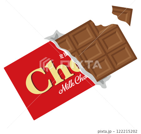 お菓子_チョコレート_板チョコ_ミルクチョコレート 122215202
