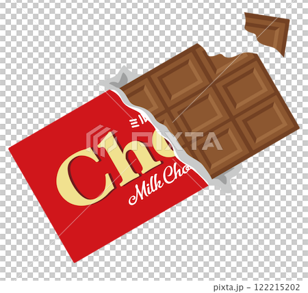 お菓子_チョコレート_板チョコ_ミルクチョコレート 122215202