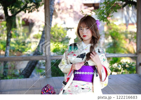 倉敷美観地区で着物体験　倉敷　着物 122216683