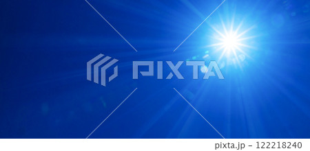 青空に太陽 122218240