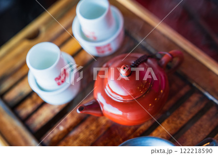 九份　阿妹茶樓のお茶 122218590