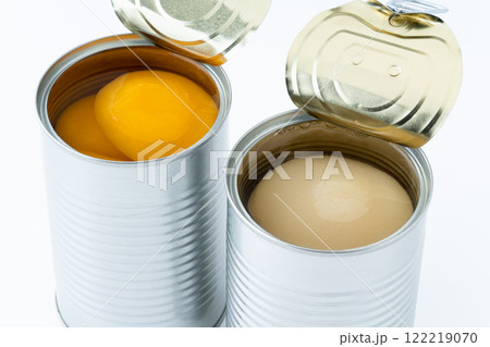 桃(白桃と黄桃)の缶詰 桃(白桃と黄桃)の缶詰 122219070