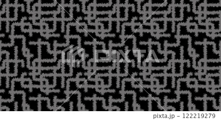 らくがきイラストパターン 背景素材 122219279