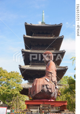 なごや七福神めぐり　八事興正寺　五重塔と大仏 122219761