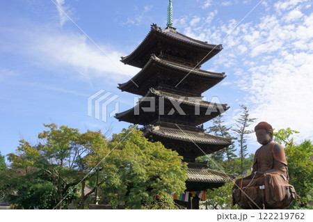 なごや七福神めぐり　八事興正寺　五重塔と大仏 122219762