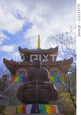 なごや七福神めぐり 八事興正寺 圓照堂と大仏 なごや七福神めぐり 八事興正寺 圓照堂と大仏 122219774