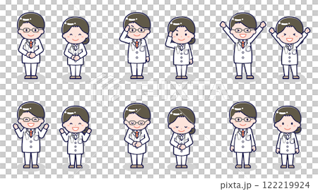 医師の男女 01 122219924