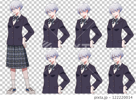 酷女孩的短髮 酷女孩的短髮 122220014