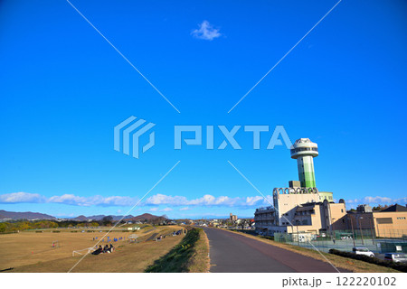 《愛知県》木曽川サイクリングロードとすいとぴあ江南展望タワー 122220102