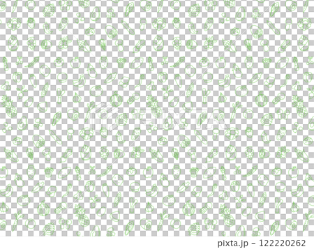 蔬菜水果蘑菇壁紙插畫 122220262