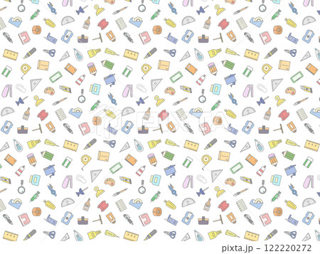 教材道具関連の壁紙イラスト 教材道具関連の壁紙イラスト 122220272