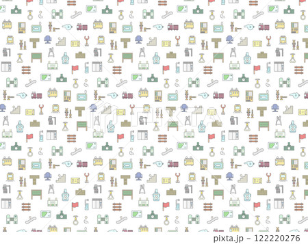 駅関連の壁紙イラスト 122220276