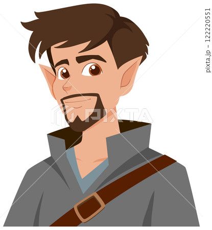 Friendly Elf Character Illustration 122220551