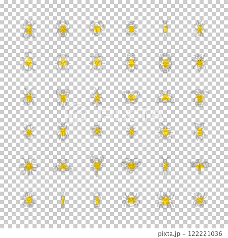 概述迷你昆蟲圖圖示集 概述迷你昆蟲圖圖示集 122221036