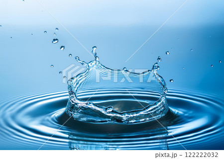 波紋 水滴 波紋 水滴 122222032