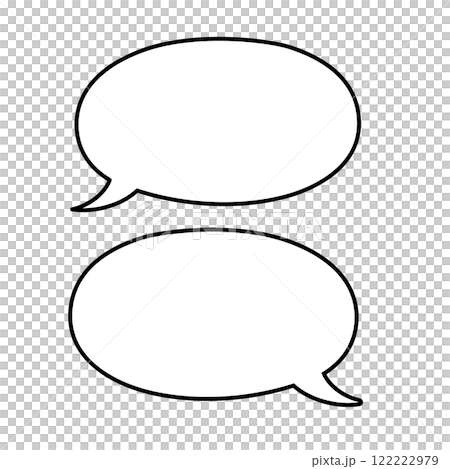 會話簡單黑線語音氣泡圖 會話簡單黑線語音氣泡圖 122222979