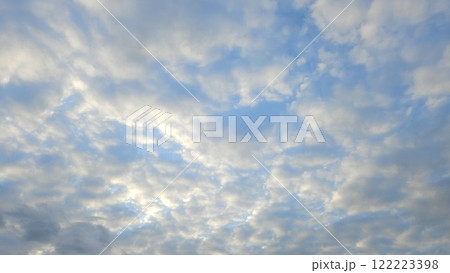 綿(わた)っぽい雲 綿(わた)っぽい雲 122223398