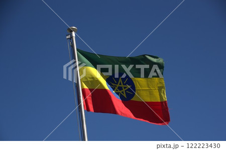 エチオピアの国旗 122223430