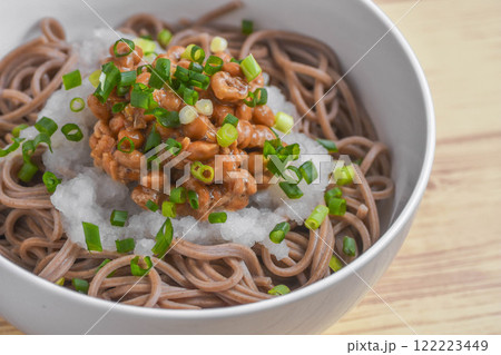 納豆おろし蕎麦 納豆おろし蕎麦 122223449
