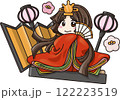 ひな祭りのお雛様 122223519