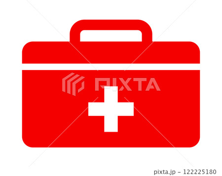 救急箱のアイコン（くすり箱マーク） 122225180