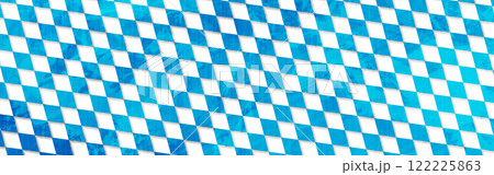Oktoberfest abstract checkered geometric pattern grunge vector background 122225863