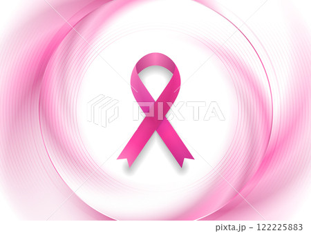 Breast cancer awareness month. Pink ribbon tape concept background Breast cancer awareness month. Pink ribbon tape concept background 122225883