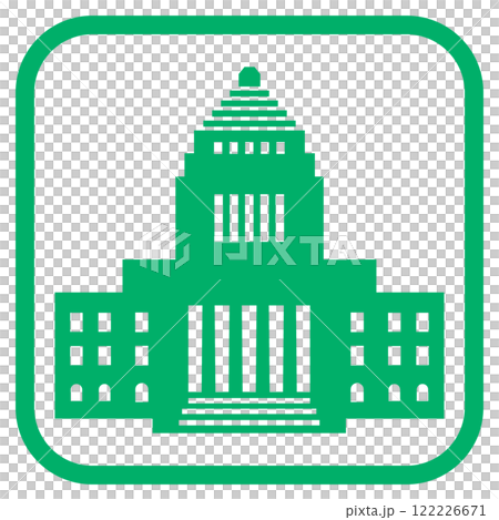 国会議事堂を案内する標識 国会議事堂を案内する標識 122226671