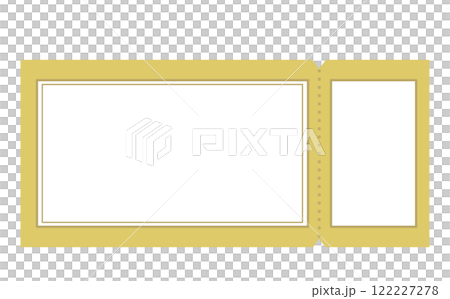 票型框背景向量圖素材 122227278