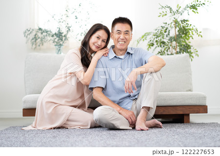 シニア夫婦のポートレート シニア夫婦のポートレート 122227653