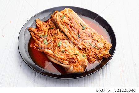 Traditional korean food kimchi photography . Top view Traditional korean food kimchi photography . Top view 122229940