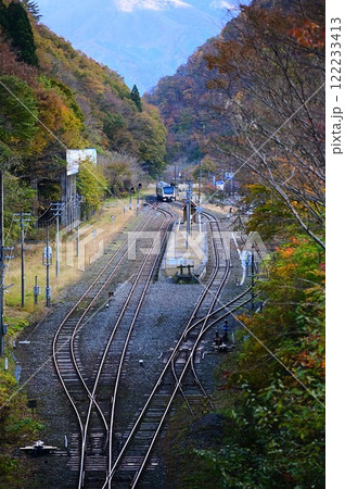 JR釜石線（銀河ドリームライン釜石線）陸中大橋駅 122233413