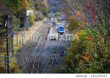 JR釜石線（銀河ドリームライン釜石線）陸中大橋駅 122233415