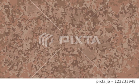 Abstract camouflage pattern spots in warm brown and beige tones. Concept of natural textures, modern design, military-inspired patterns, and modern background in trendy color. Abstract camouflage pattern spots in warm brown and beige tones. Concept of natural textures, modern design, military-inspired patterns, and modern background in trendy color. 122233949