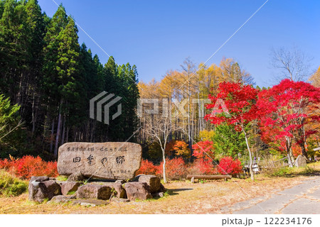 せせらぎ街道・西ウレ峠の紅葉《岐阜県高山市清見町》 122234176